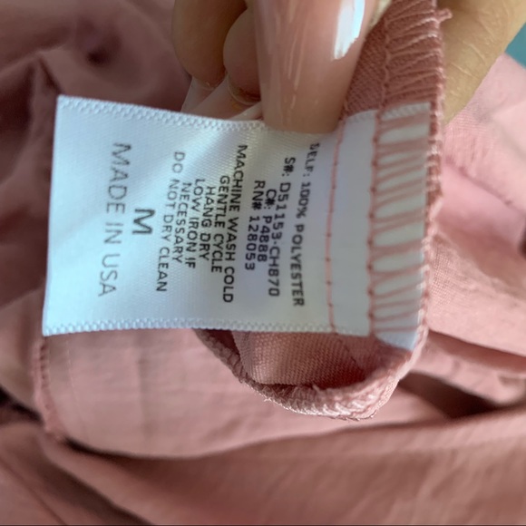 Potter’s pot | mauve pink ruched jumpsuit - Picture 5 of 7